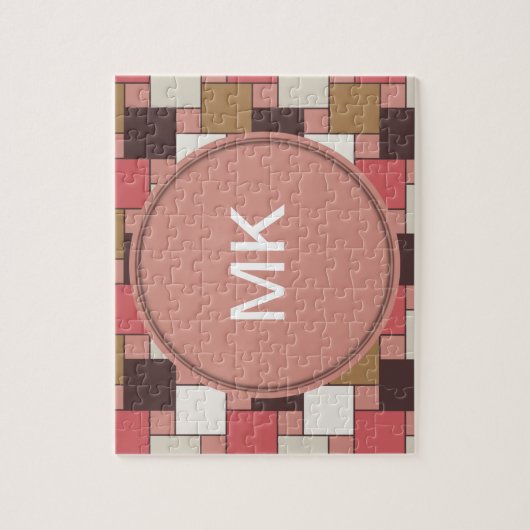 Pompoen Spice Weave Pattern Legpuzzel (Verticaal)