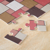 Pompoen Spice Weave Pattern Legpuzzel (Zijkant)
