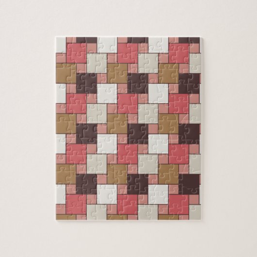 Pompoen Spice Weave Pattern Legpuzzel (Verticaal)