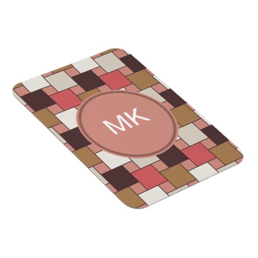 Pompoen Spice Weave Pattern Magneet (Rechterzijde)