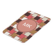 Pompoen Spice Weave Pattern Magneet (Linkerzijde)