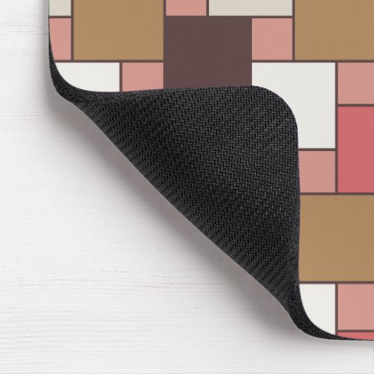 Pompoen Spice Weave Pattern Muismat (Hoek)