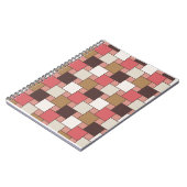 Pompoen Spice Weave Pattern Notitieboek (Linkerzijde)