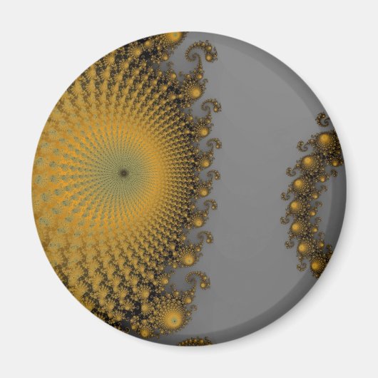 Pompoen Spirole Magneet (Voorkant)
