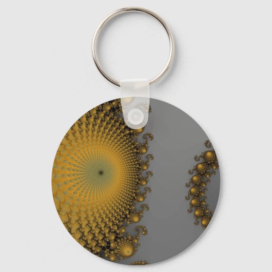 Pompoen Spirole Sleutelhanger (Voorkant)