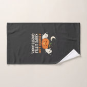 Pompoen Spook Halloween Citaat Ontwerp_1 Handdoek (Handdoek)