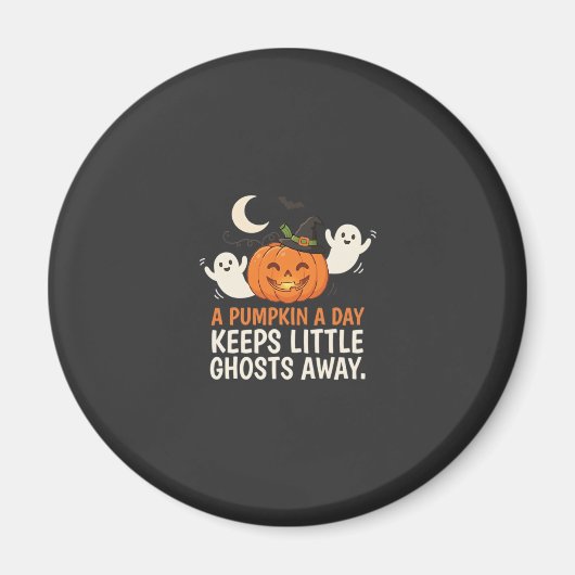 Pompoen Spook Halloween Citaat Ontwerp_1 Magneet (Voorkant)