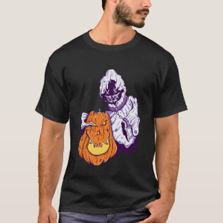 Pompoen Spook Halloween Grappige Kostuum Ontwerp T-shirt