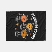 Pompoen Squad Ot SLP PT Team Thanksgiving Speech P Fleece Deken (Voorkant (Horizontaal))