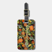 Pompoen, Squash Autumn Harvest Bagagelabel