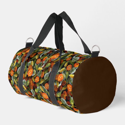 Pompoen, Squash Autumn Harvest Duffel Bag - Klein Plunjezak (Linkerhoek)