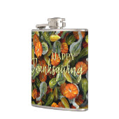 Pompoen, Squash Autumn Harvest Flask Heupfles (Links)