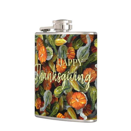 Pompoen, Squash Autumn Harvest Flask Heupfles (Links)