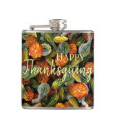 Pompoen, Squash Autumn Harvest Flask Heupfles (Voorkant)