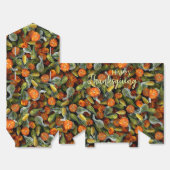 Pompoen, Squash Autumn Harvest Gift Box Bedankdoosjes (Ongevouwen)