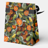 Pompoen, Squash Autumn Harvest Gift Box Bedankdoosjes (Achterkant)