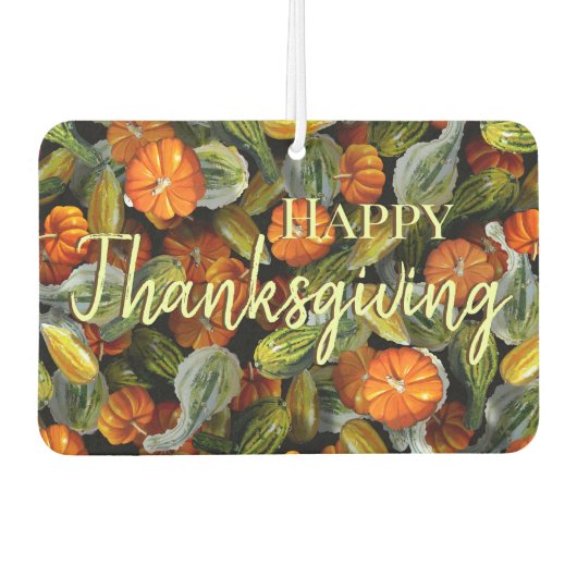 Pompoen, Squash Autumn Harvest Luchtverfrisser (Voorkant)