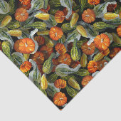 Pompoen, Squash Autumn Harvest Tissue Paper Tissuepapier (Detail)