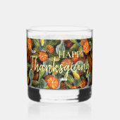 Pompoen, Squash Herfst Oogst Drinkglas Whisky Glas (Voorkant)