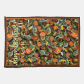 Pompoen, Squash Herfst Oogst Keuken Handdoek (Horizontaal)