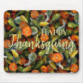 Pompoen, Squash Herfst Oogst Muismat (Voorkant)