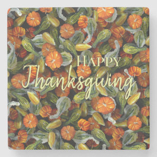 Pompoen, Squash Herfst Oogst Onderzetters