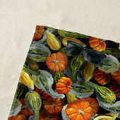 Pompoen, Squash Herfst Oogst Strandlaken (In situ)