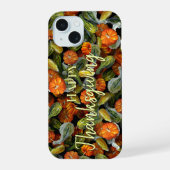 Pompoen, Squash Herfst Oogst Telefoonhoesje iPhone 15 Case (Achterkant)