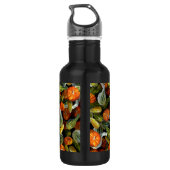 Pompoen, Squash Herfst Oogst Waterfles Waterfles (Achterkant)