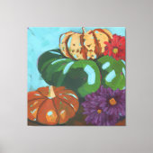 Pompoen stapel canvas afdruk (Voorkant)