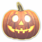 pompoen sticker (Voorkant)