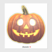 pompoen sticker (Vel)