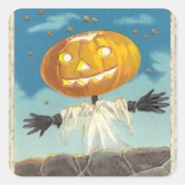  pompoen sticker Halloween