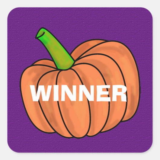 Pompoen Stickers aan te passen (Voorkant)