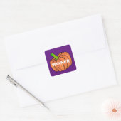 Pompoen Stickers aan te passen (Envelop)
