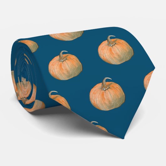 pompoen stropdas (Opgerold)