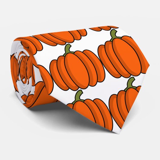 pompoen stropdas (Opgerold)