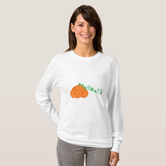 pompoen t-shirt (Voorkant volledig)