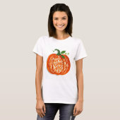 Pompoen T-shirt (Voorkant volledig)