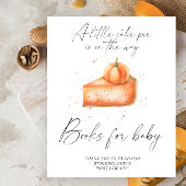 Pompoen taart herfst boeken voor baby poster