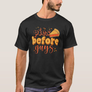 Pompoen taarten voor jongens Schattigee Herfst Tha T-shirt