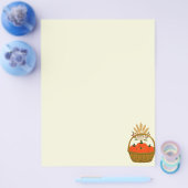 🍂 **Pompoen & Tarwe Mandje Flyer** Flyer (Enkel)