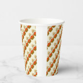 🍂 **Pompoen & Tarwe Papieren Bekertje** Papieren Bekers (Rechts)