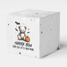 Pompoen Teddy Baby shower