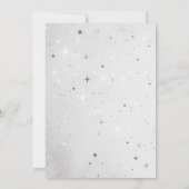 Pompoen Teddy Baby shower Invitation Kaart (Achterkant)