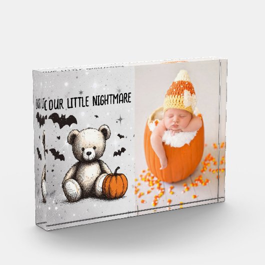 Pompoen Teddy Fotoblokken (Links)