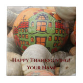 pompoen tegeltje (Voorkant)