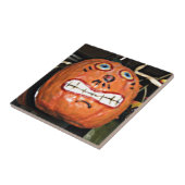 Pompoen Tegeltje (Zijkant)