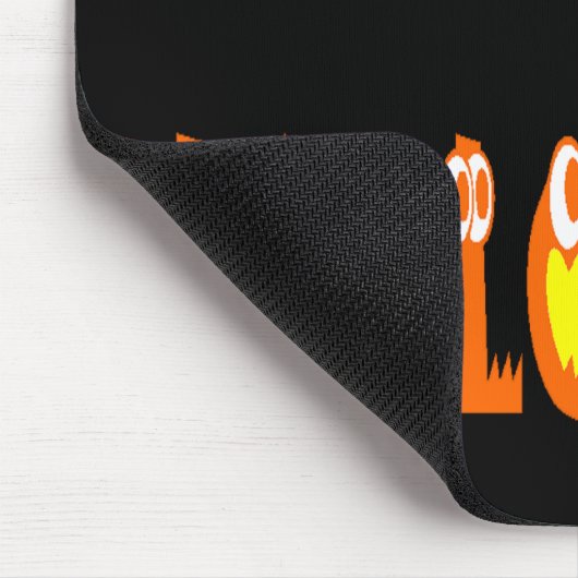 Pompoen Tekst Muismat (Hoek)