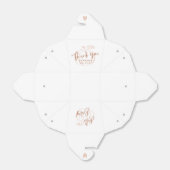 Pompoen Terracotta Boheemse Aardse Baby shower Bedankdoosjes (Uitgevouwen)
